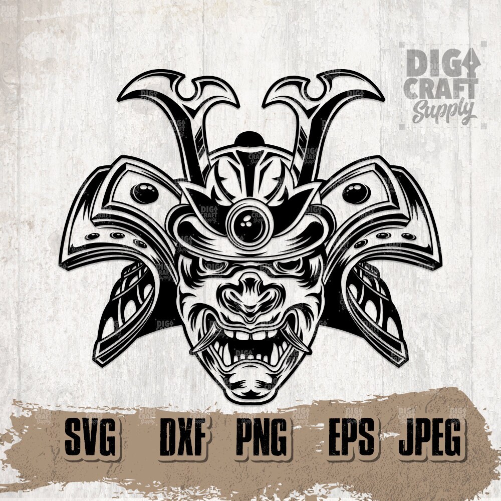Warrior mask svg
