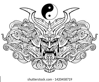 Samurai coloring images stock photos d objects vectors