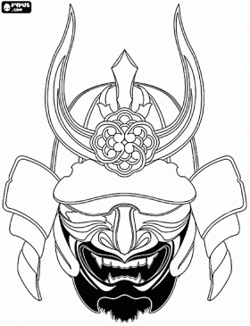 Samurai coloring pages printable games japanese tattoo art japanese warrior tattoo japanese art ink