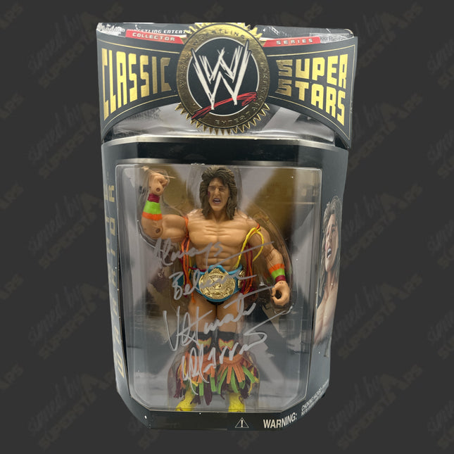 Ultimate warrior signed wwf coloring book â signed by superstars