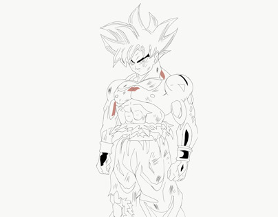 Goku ultra instinct projects photos videos logos illustrations and branding