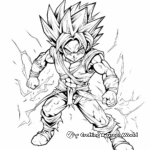 Goku coloring pages