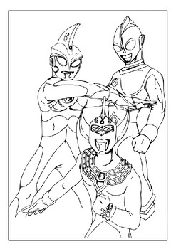 Gift of imagination printable ultraman coloring pages revealed for kids