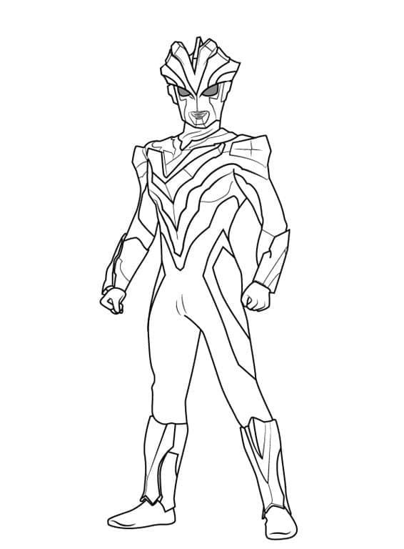 Ultraman coloring pages