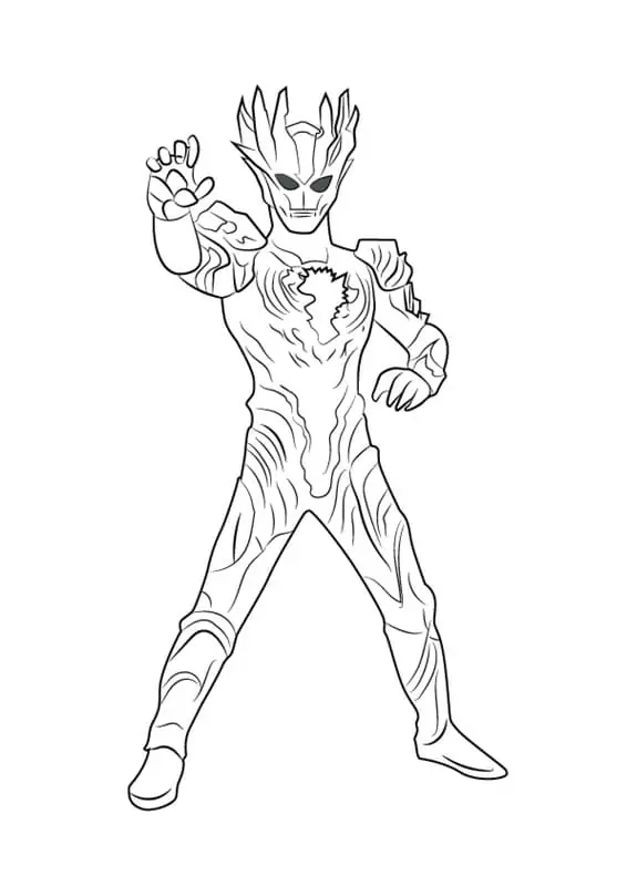 Ultraman malvorlagen