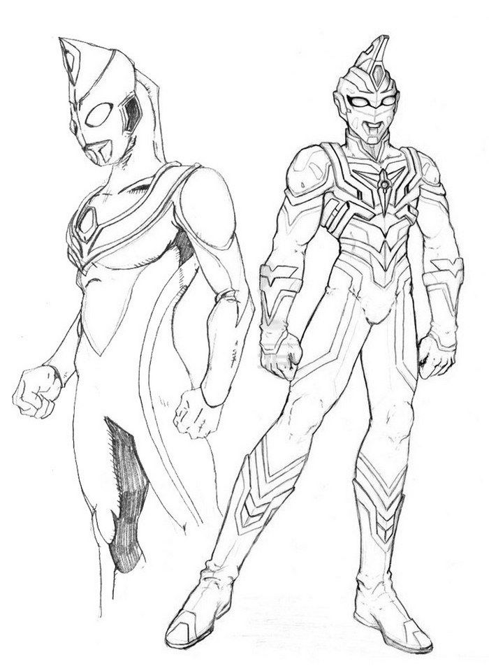 Enchanting ultraman coloring pages for your little angels drawings drawing sketches unicorn coloring pages