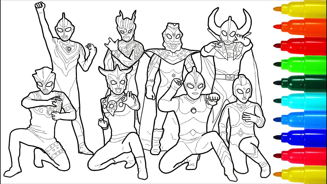 Ultraan ultra coloring pages colouring pages for kids