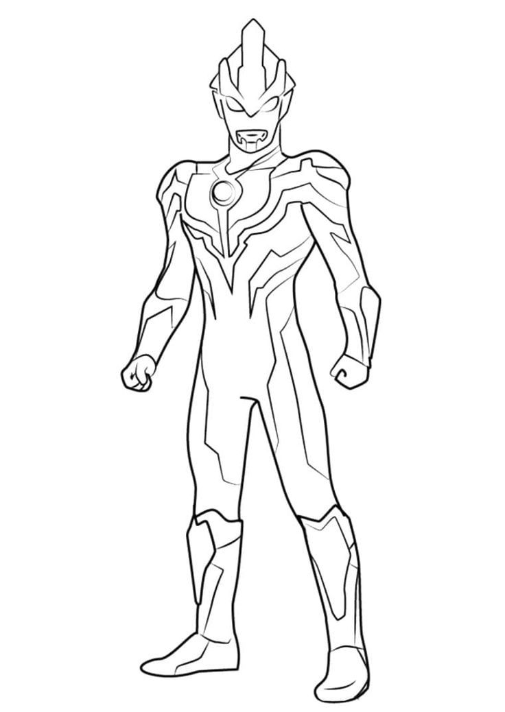 Ultraman coloring pages pictures free printable coloring pages easy cartoon drawings learn to draw