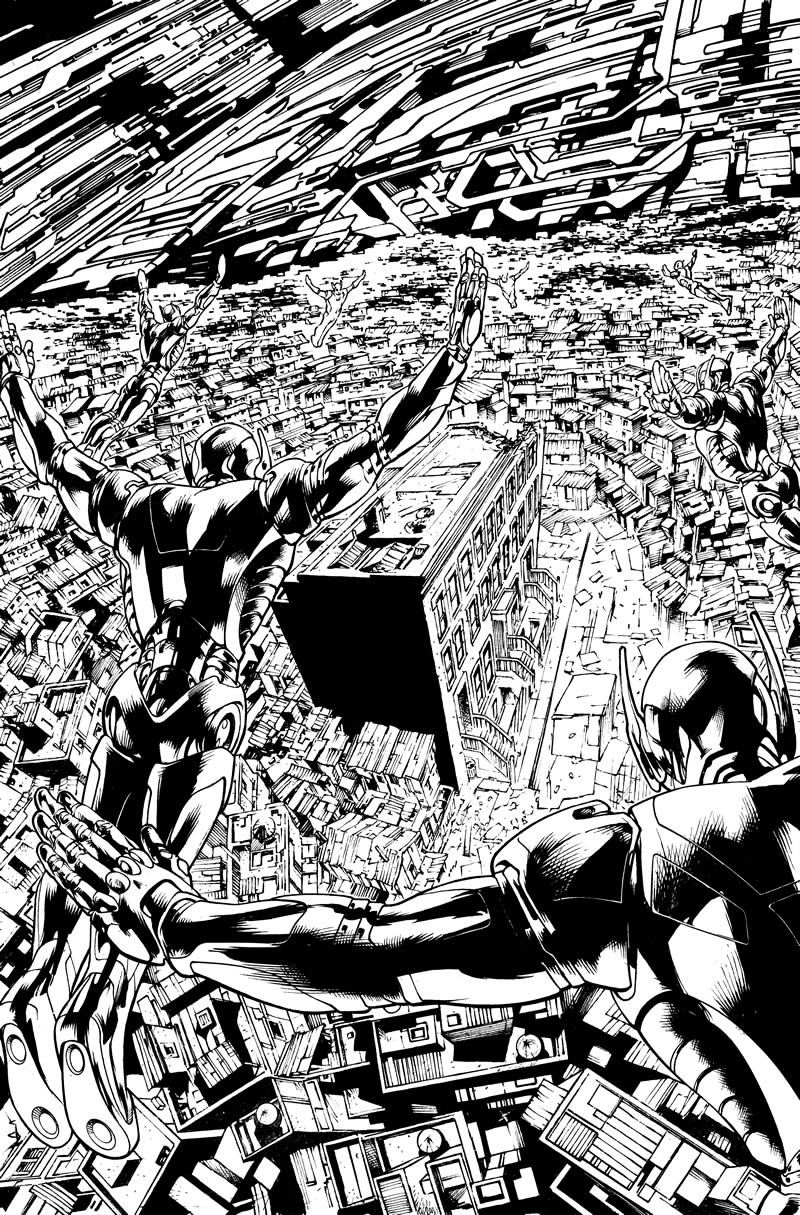 Age of ultron coloring book preview