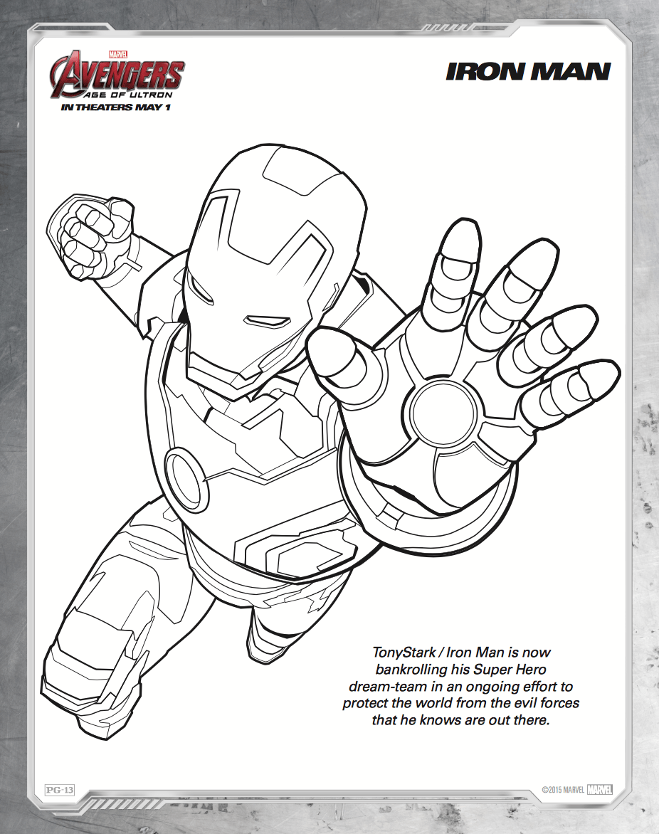 Free printable avengers age of ultron coloring sheets avengers coloring pages avengers coloring superhero coloring pages