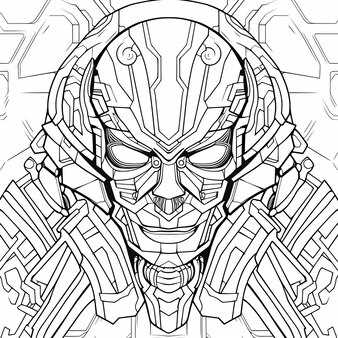 Page transformer coloring pages images