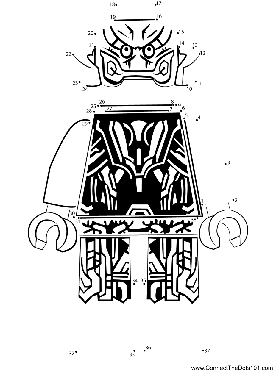 Lego ultron dot to dot printable worksheet