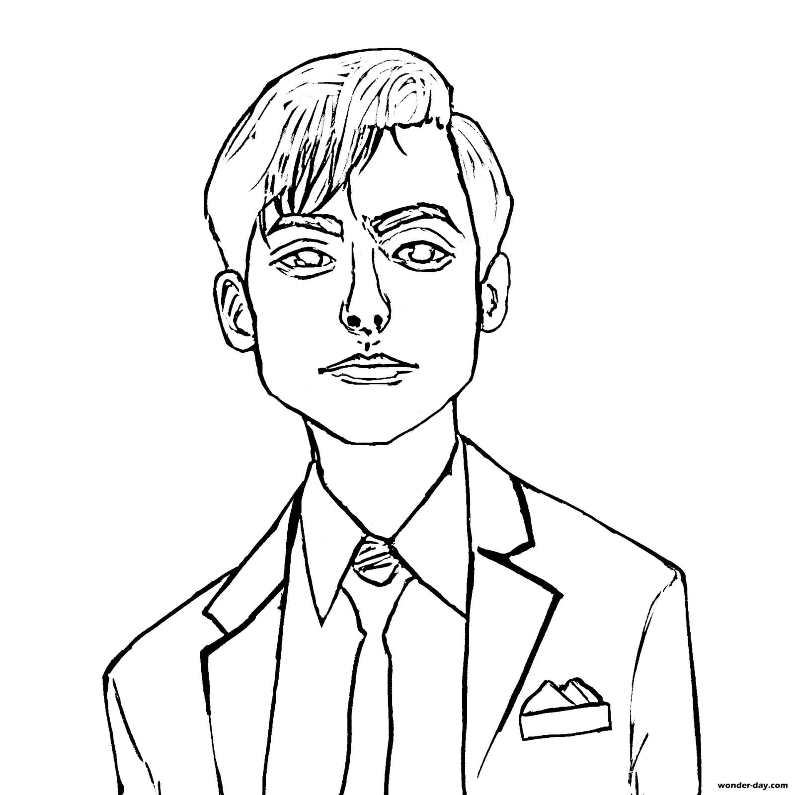 Umbrella academy coloring pages best images free printable