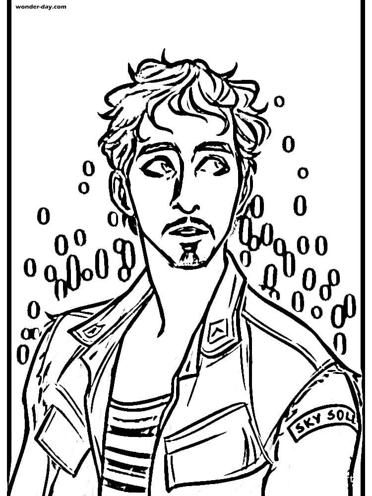 Umbrella academy coloring pages best images free printable