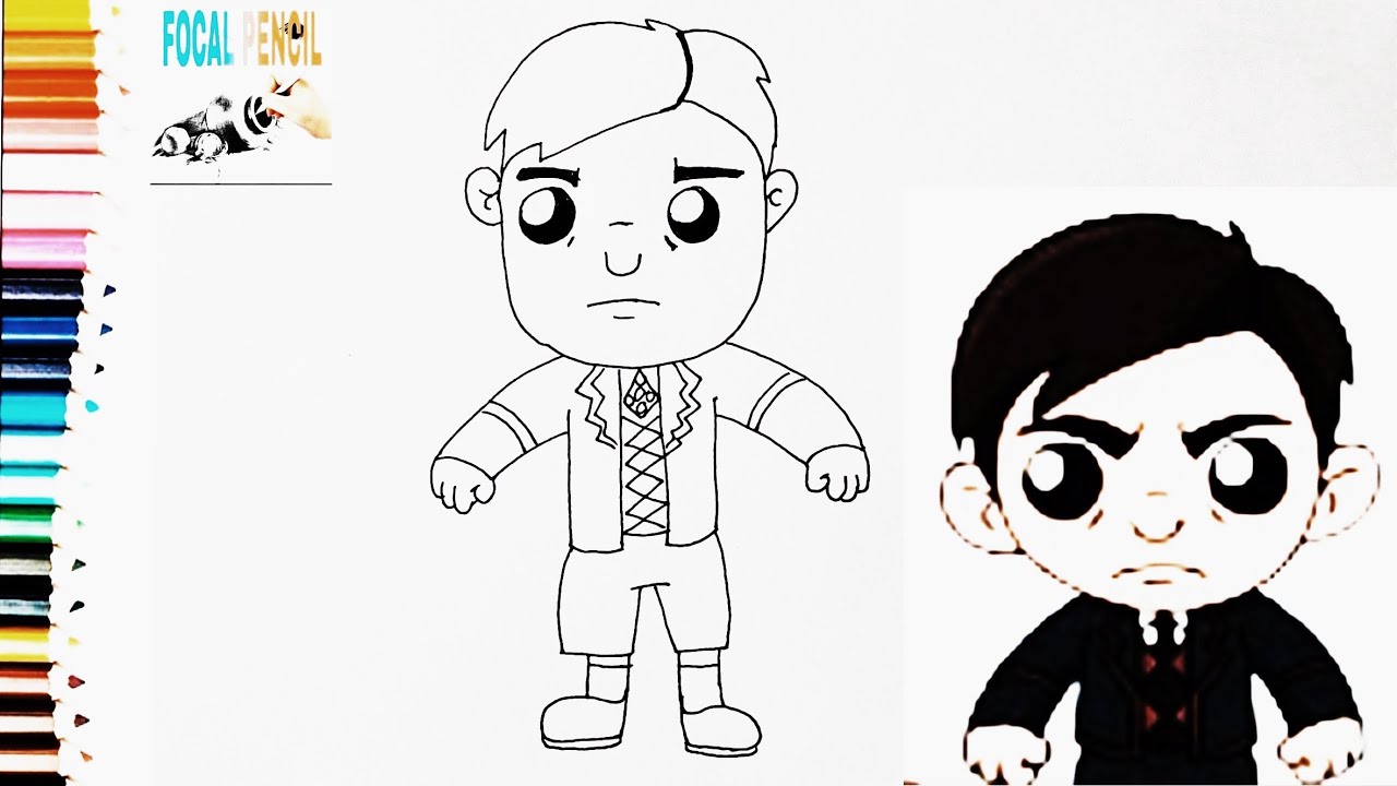 How to draw number five ðï umbrella academy