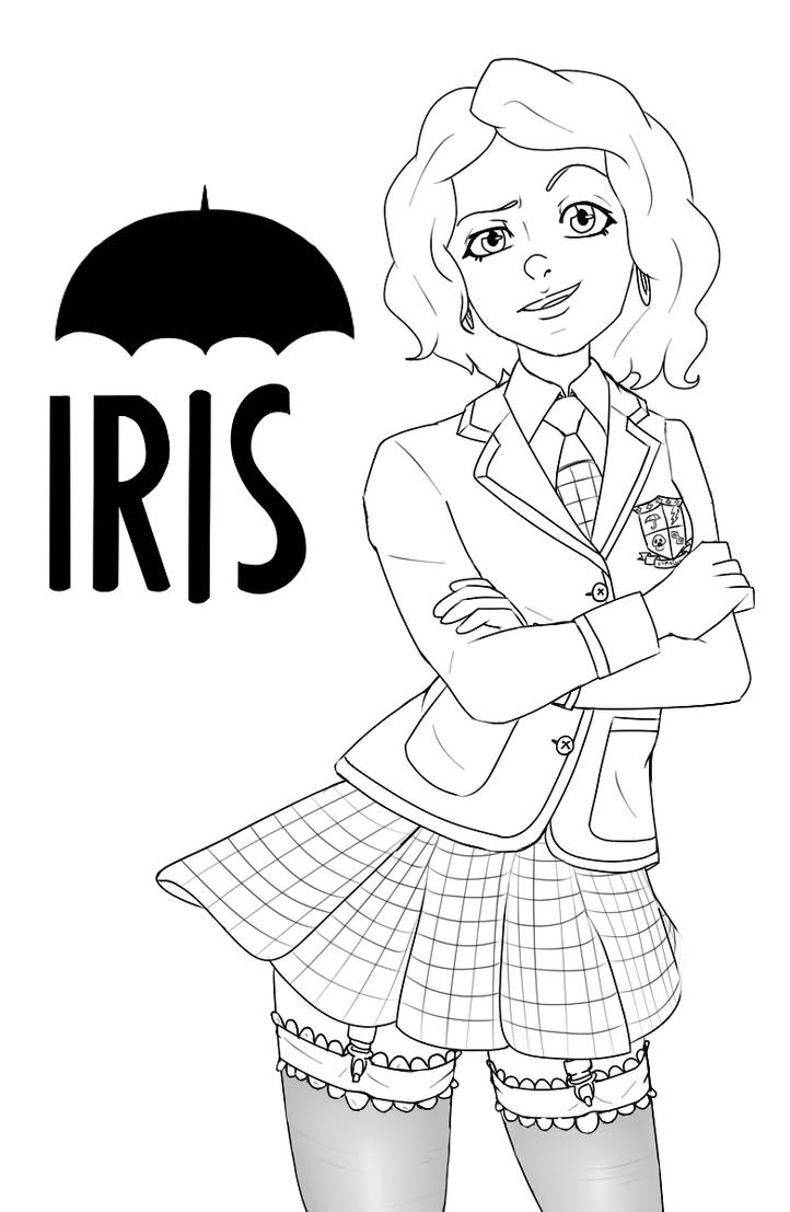 Iris umbrella academy by annabelle