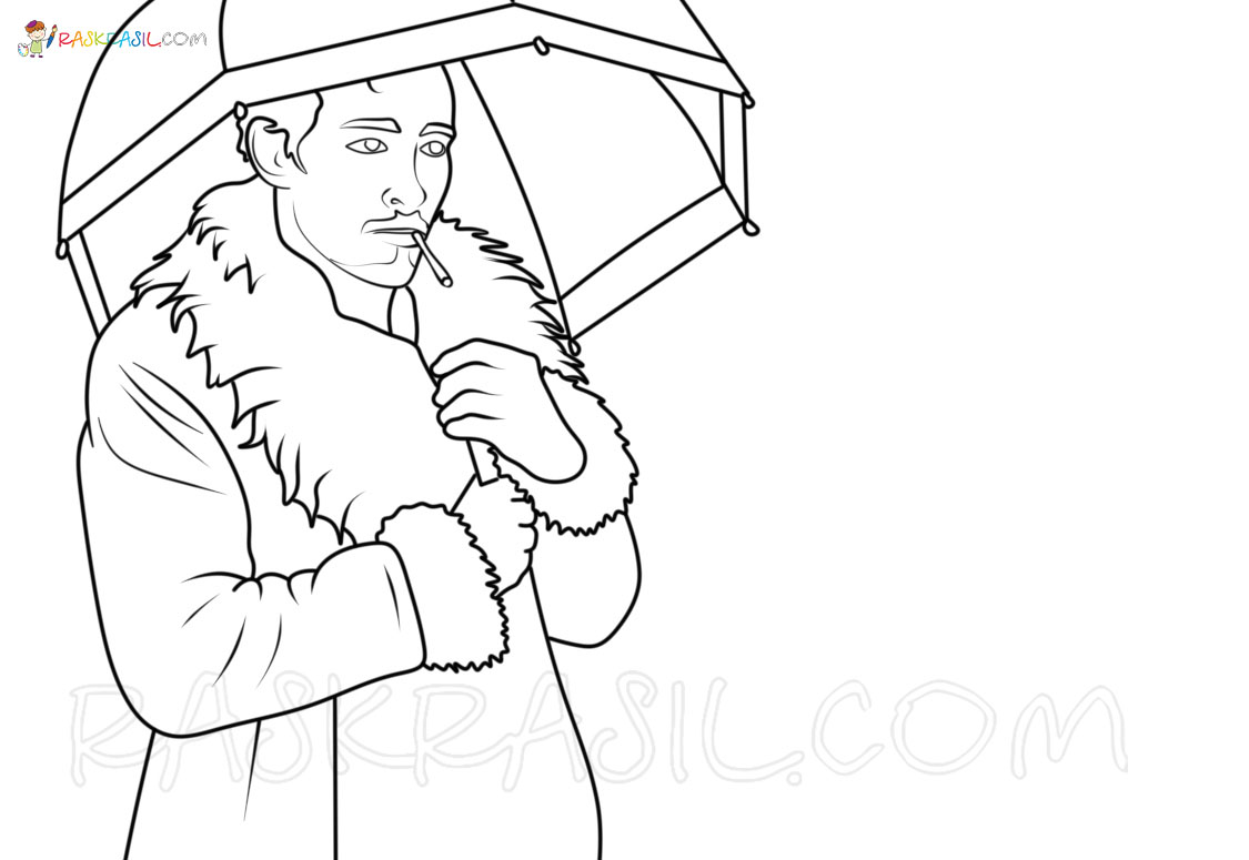 The umbrella academy coloring pages new images free printable