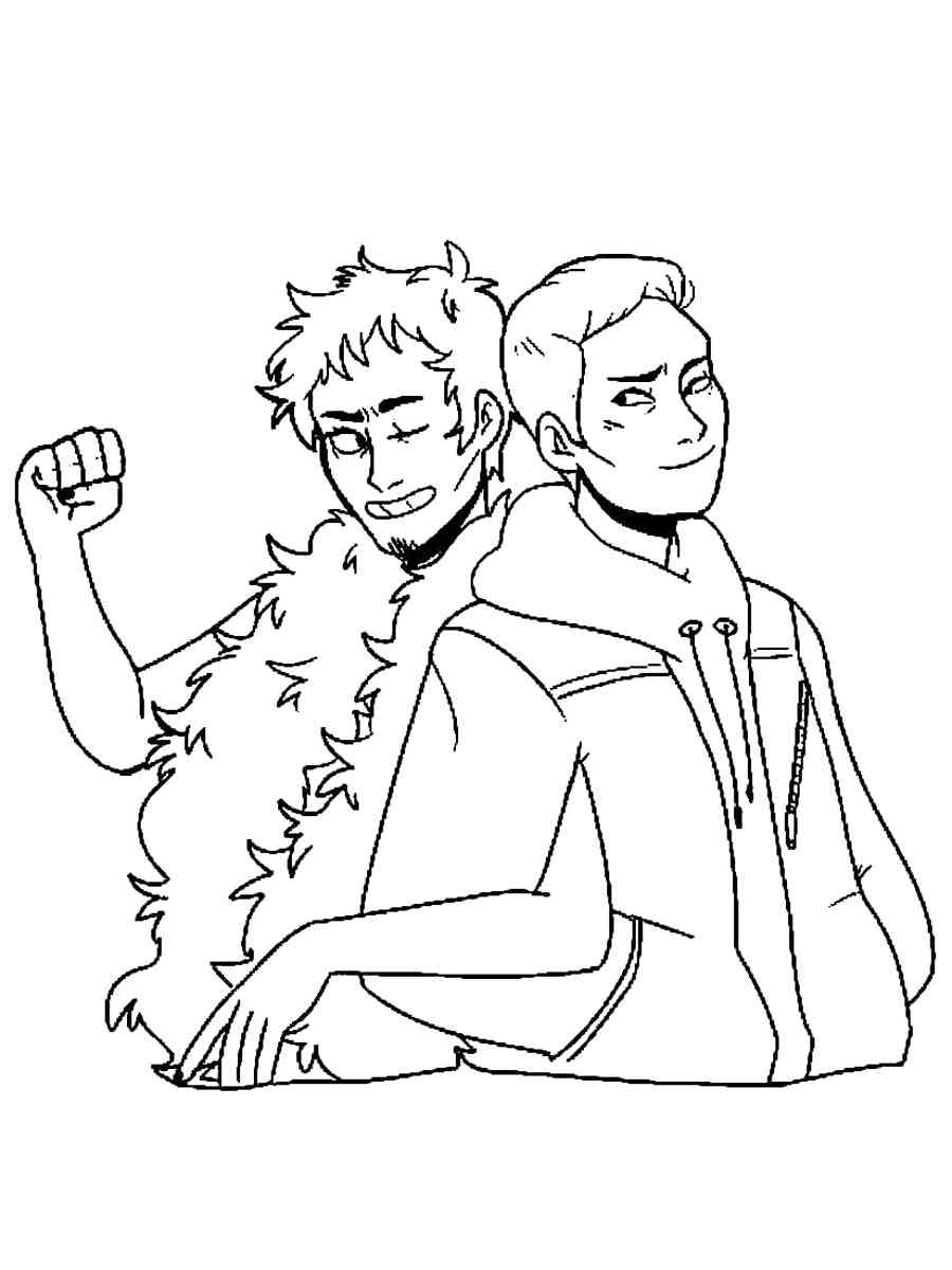 The umbrella academy coloring pages