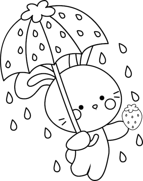 Umbrella coloring images