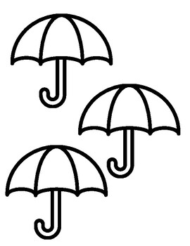 Umbrella coloring tpt