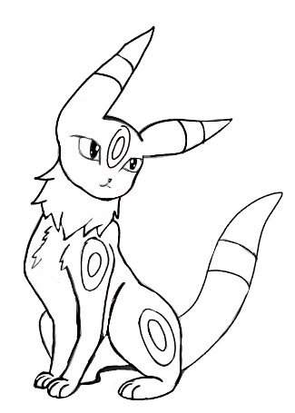 Alolan umbreon pokãmon amino