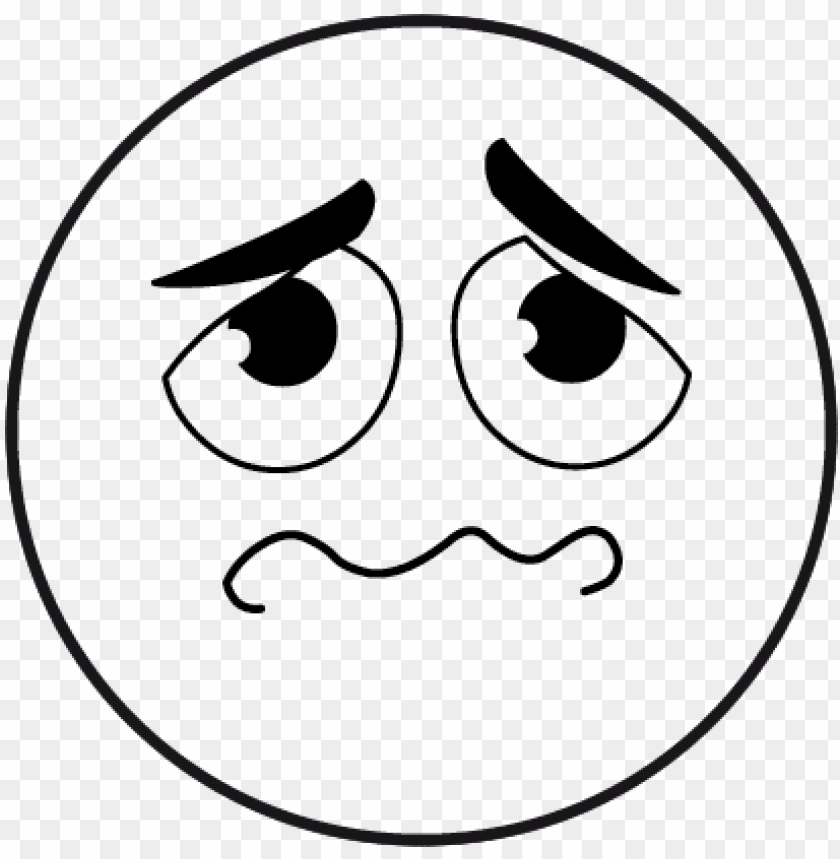 Free carita feliz y triste para colorear