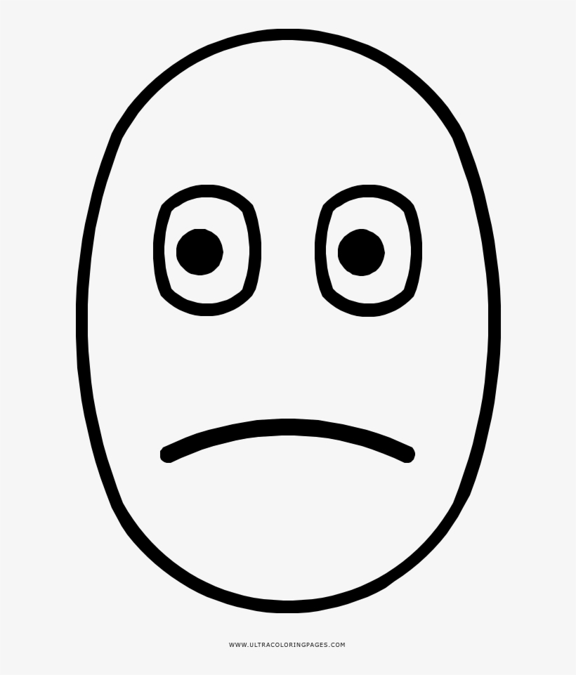 Free carita feliz y triste para colorear