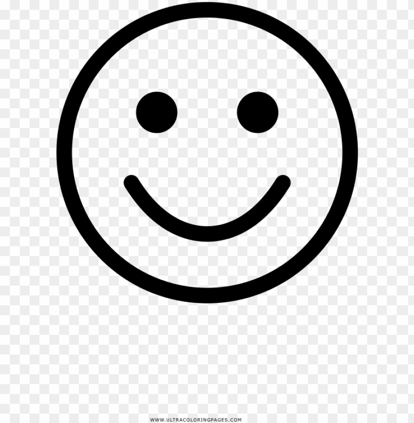 Free carita feliz para colorear