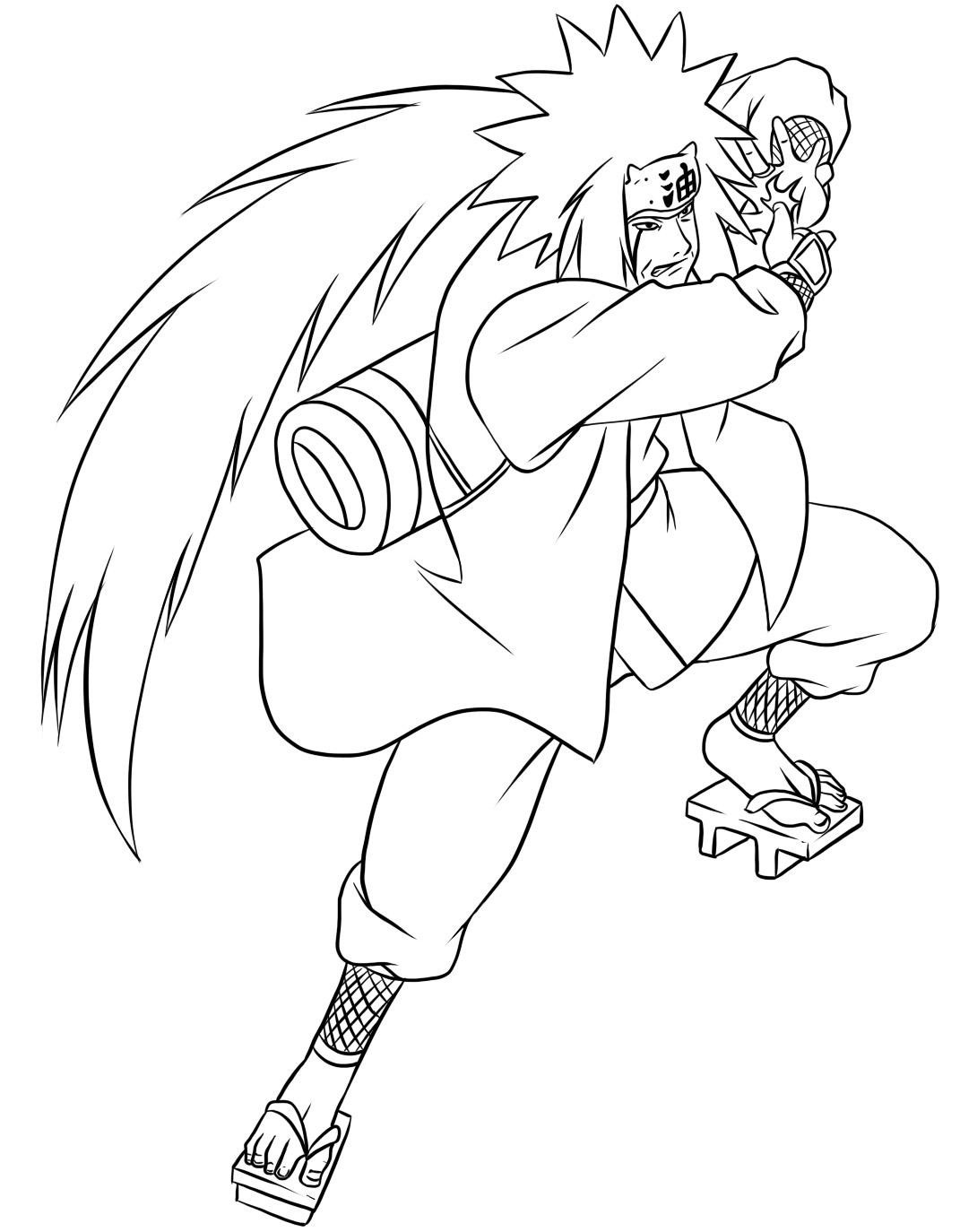 Free printable naruto coloring pages for kids