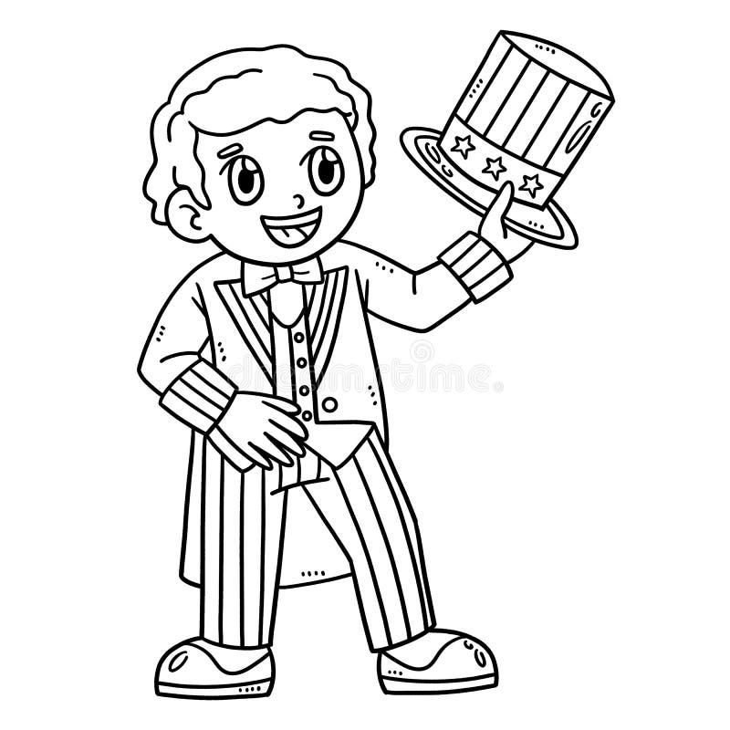 Uncle coloring page stock illustrations â uncle coloring page stock illustrations vectors clipart