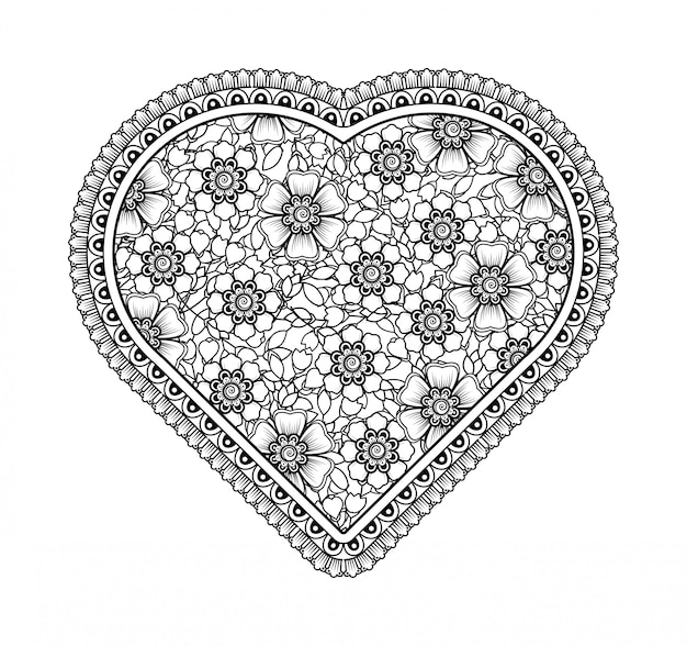 Premium vector mantra mandala the meditation art for adults to coloring drawing with hands by art by uncle
