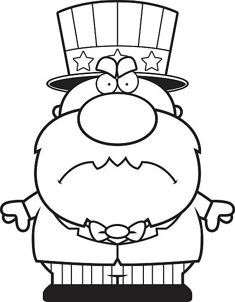 Angry uncle sam stock photos pictures royalty
