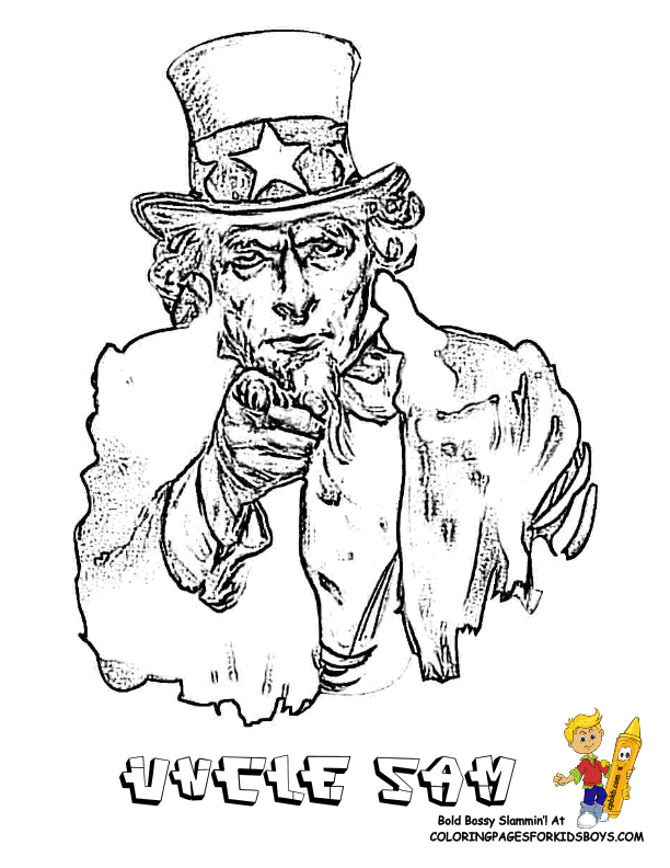 Free uncle sam coloring page download free uncle sam coloring page png images free cliparts on clipart library