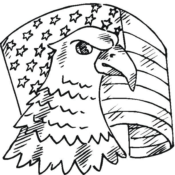 Free patriotic coloring pages from