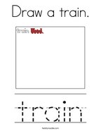 Railroad crossing coloring page