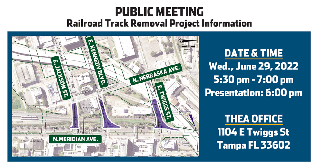 Railroad track removal