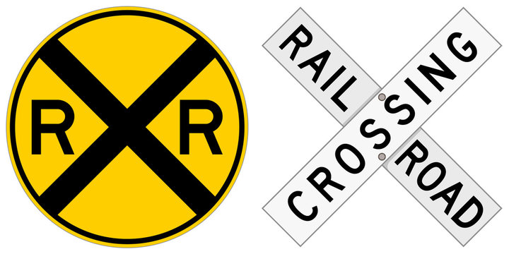 Railroad crossing sign images â browse photos vectors and video