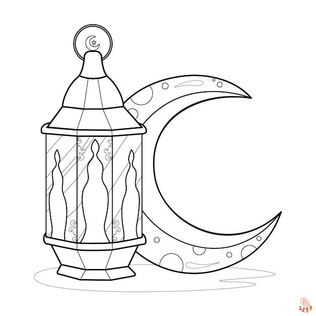 Ramadan coloring pages