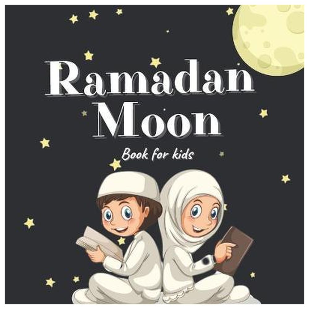 Ramadan moon coloring book for kids