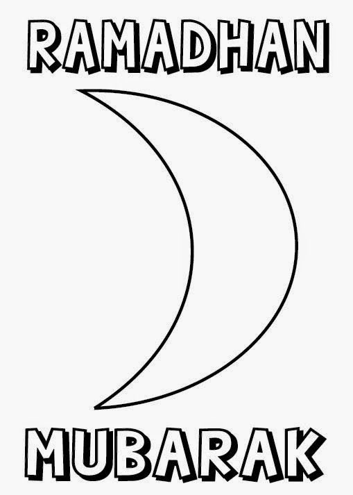 Download ramadan moon colourg page more ramadan moon activities at imans home