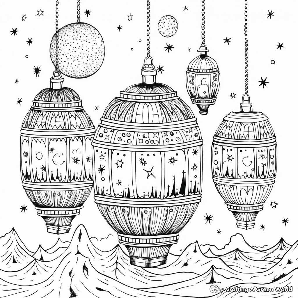 Ramadan coloring pages