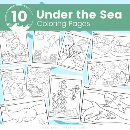 Under the sea coloring pages