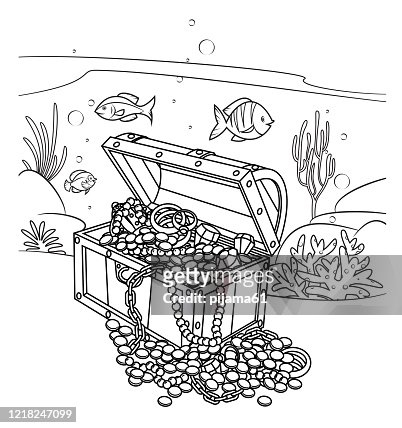 Sea aquarium page stock photos high