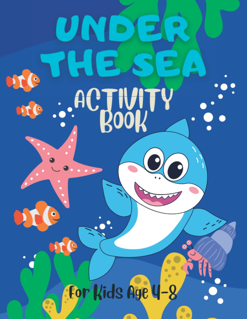 Under the sea activity book for kids age