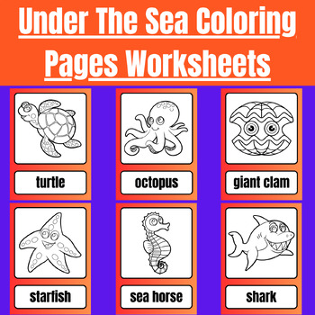 Under the sea coloring pages printable worksheets by that teacher saadia