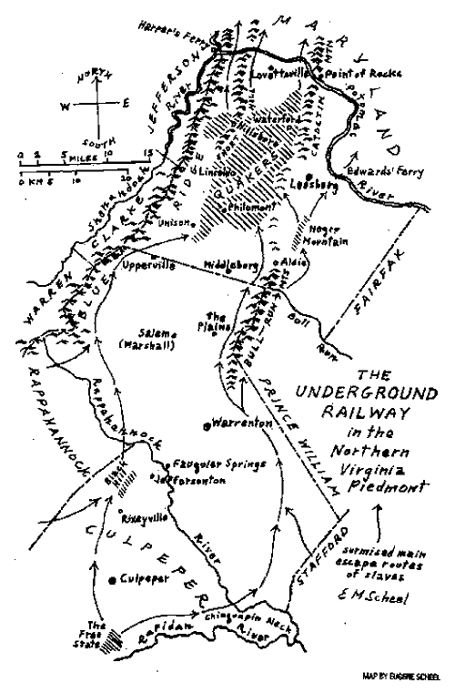 The underground rail road in virginia a precise scientific stealth operation