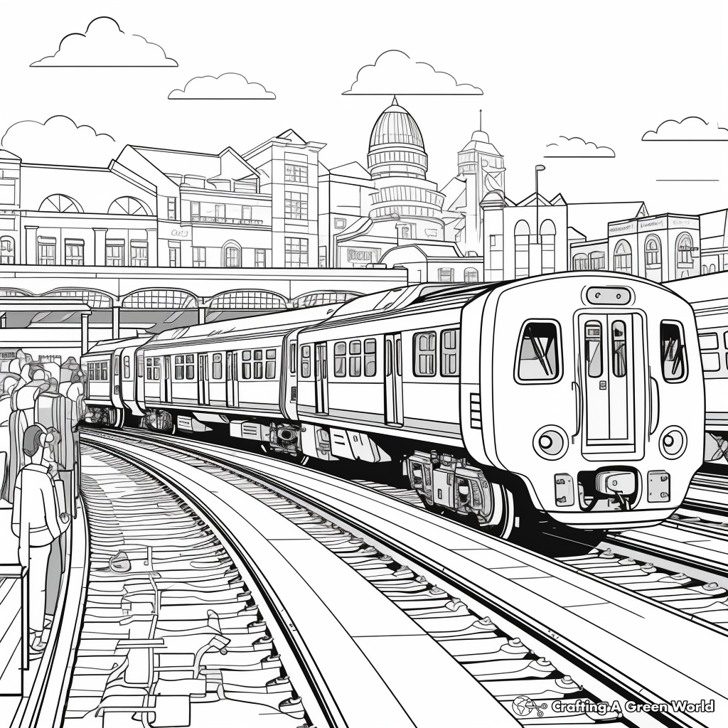 Busy coloring pages
