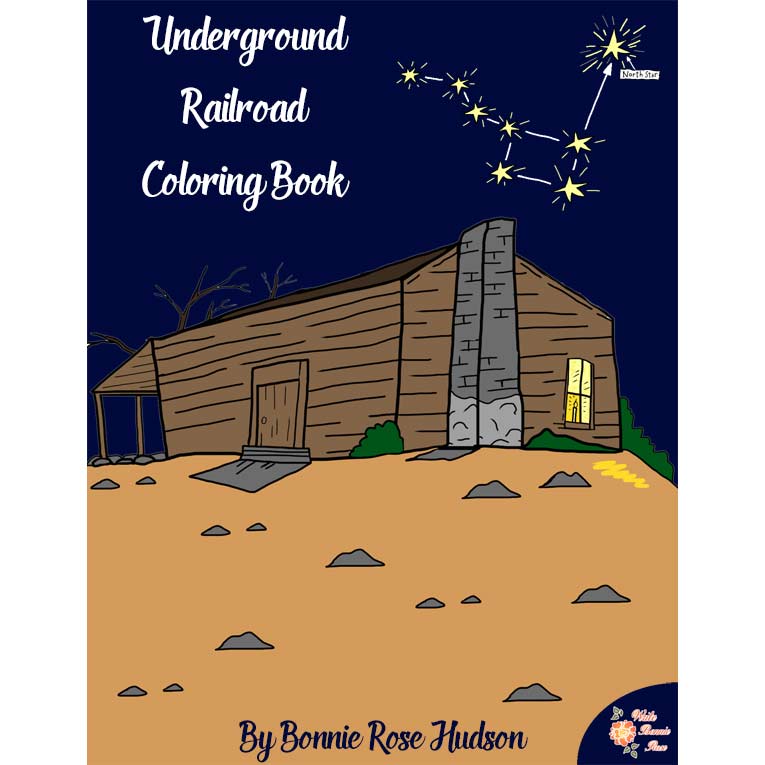Underground railroad coloring book
