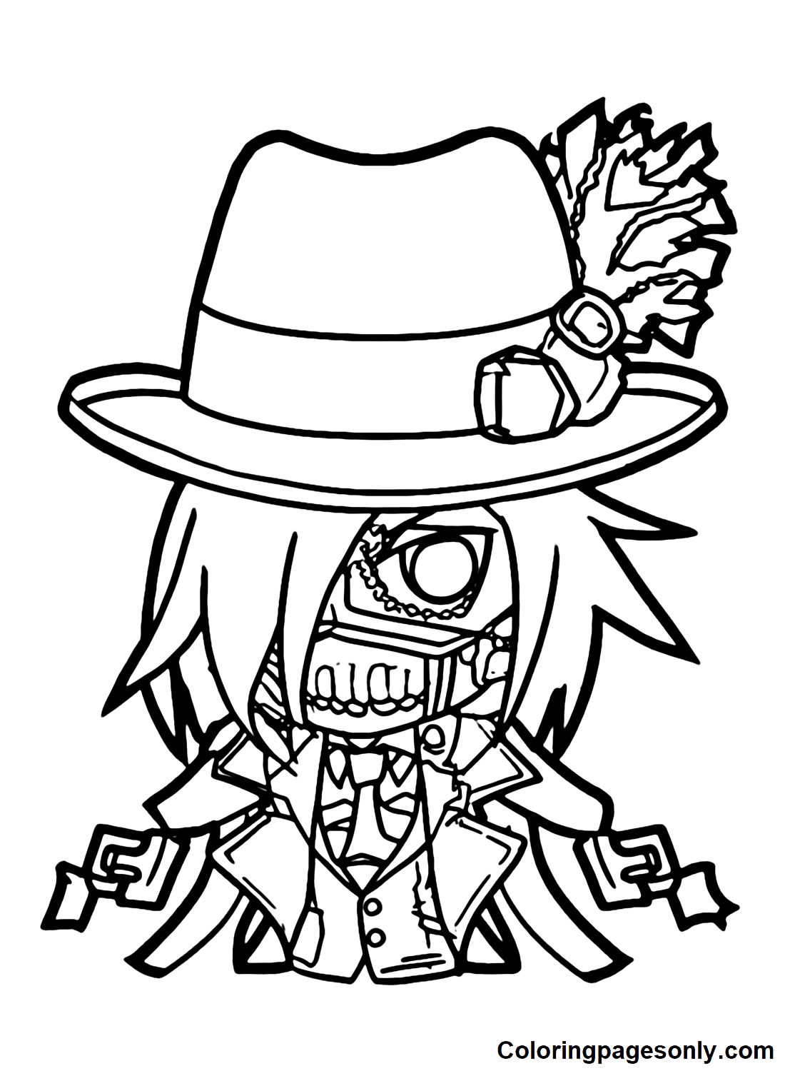 Black butler coloring pages printable for free download