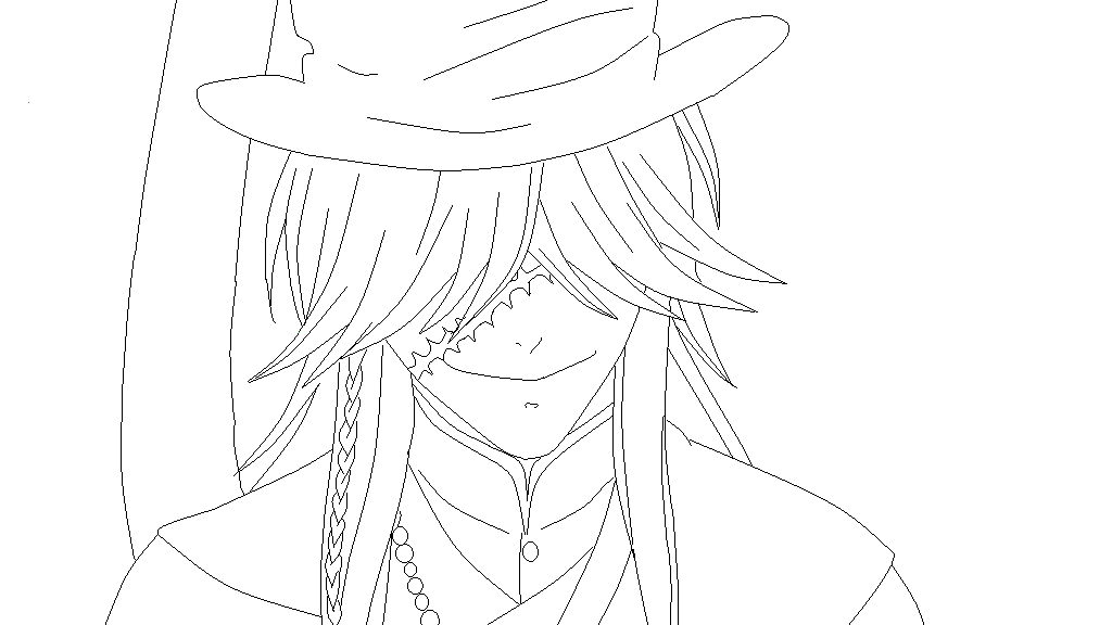 Blackbutler undertaker lineart by mrsnnoitrajiruga on